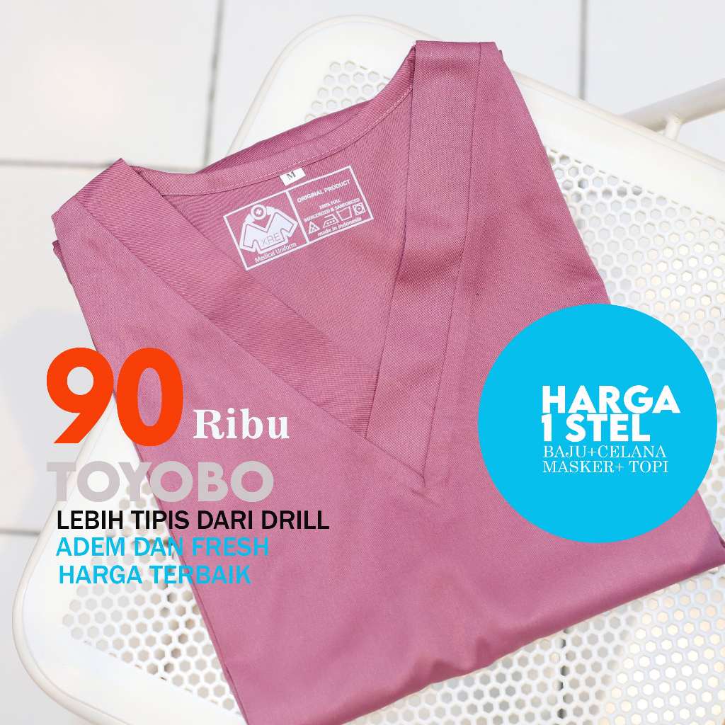 BAJU OKA/JAGA LENGAN PENDEK/PANJANG/TIGAPEREMPAT (BAHAN TOYOBO)