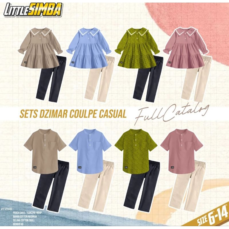 Set Dzimar couple casual by little simbah
