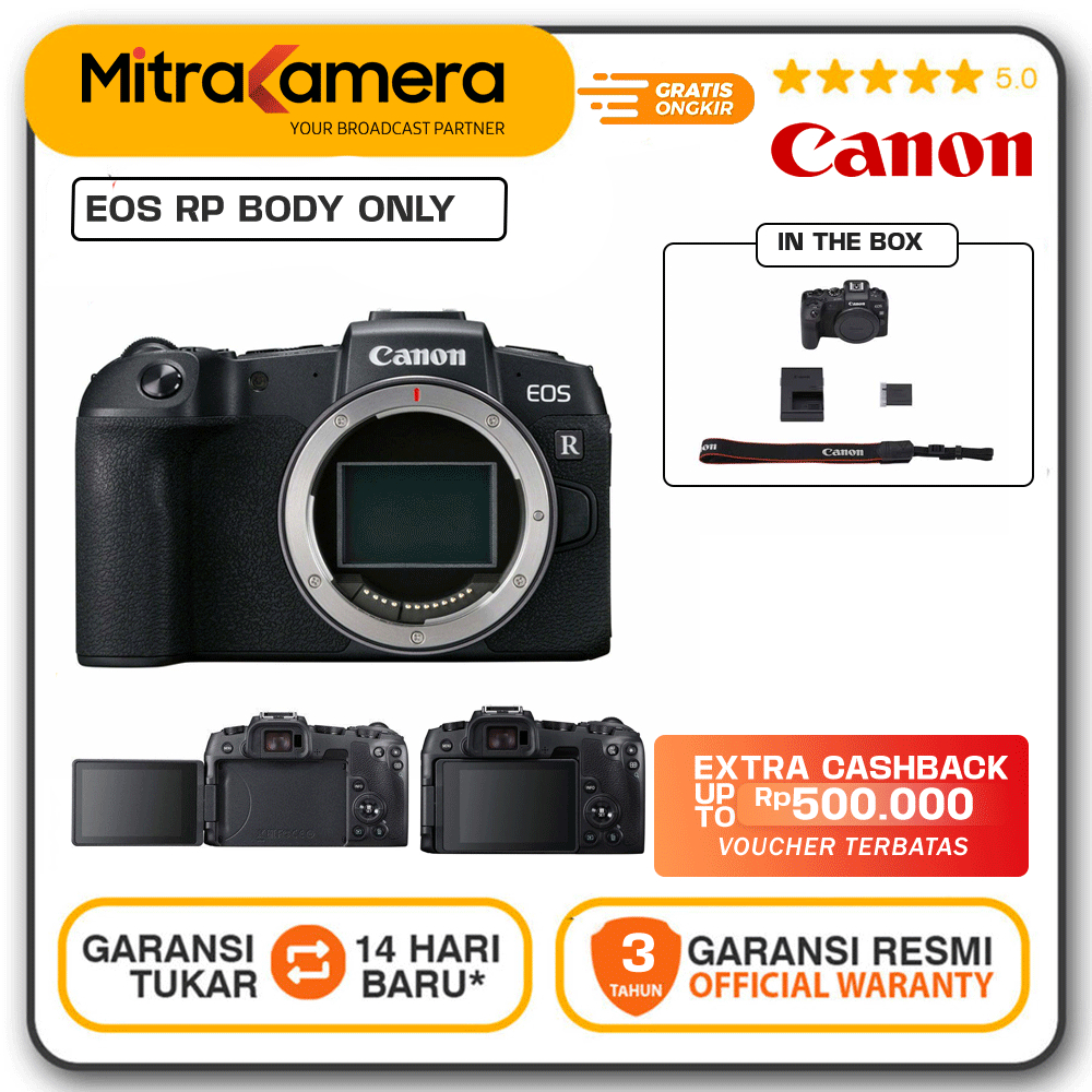 Canon EOS RP Mirrorless Kamera (Body Only)