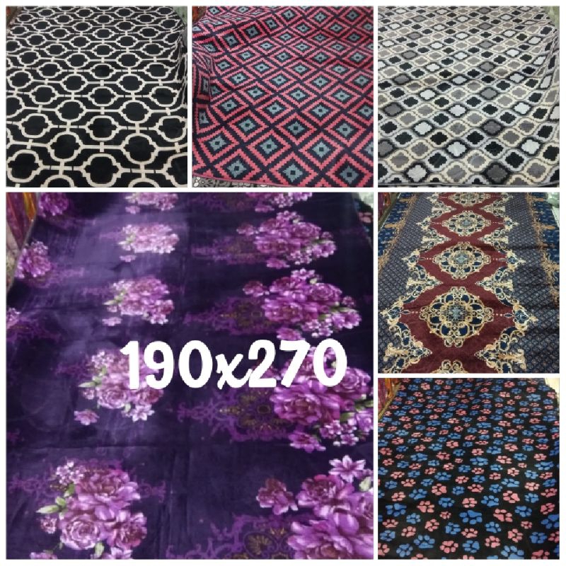 karpet hambal malaysia /karpet busa jumbo ukuran 190x270/karpet lantai