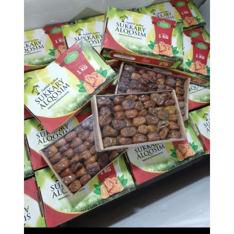 

Best Seller Kurma Sukkary AlQosim 1 Kg Kurma Sukari Hikmah Kurma Raja