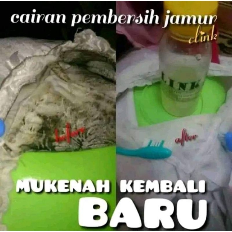 clink 80 mil/ clink pembersih jamur/ pembersih noda