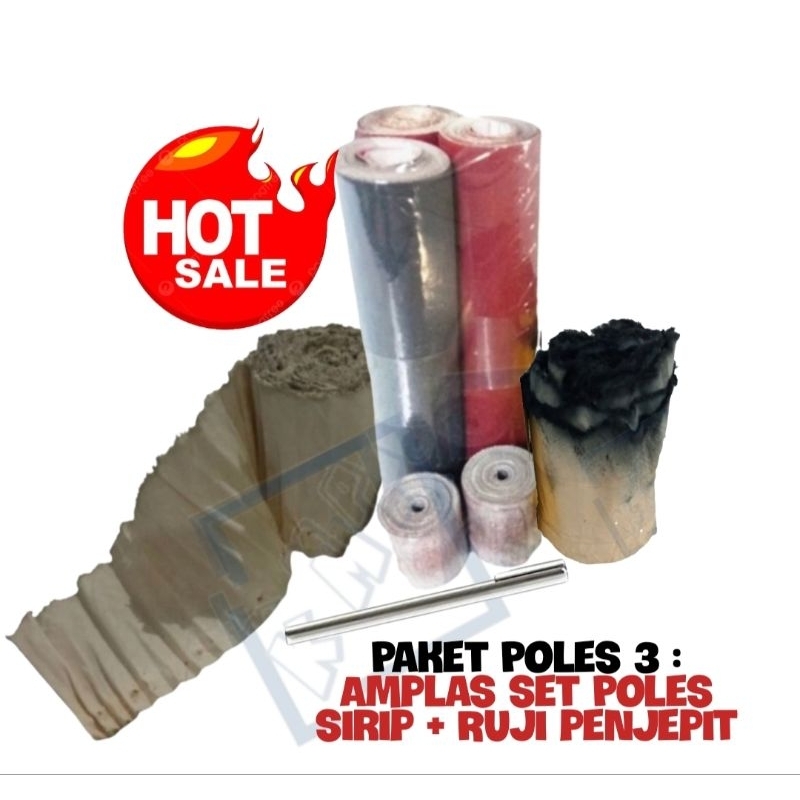 Paket Poles 3 - Poles part sempit,blok mesin
