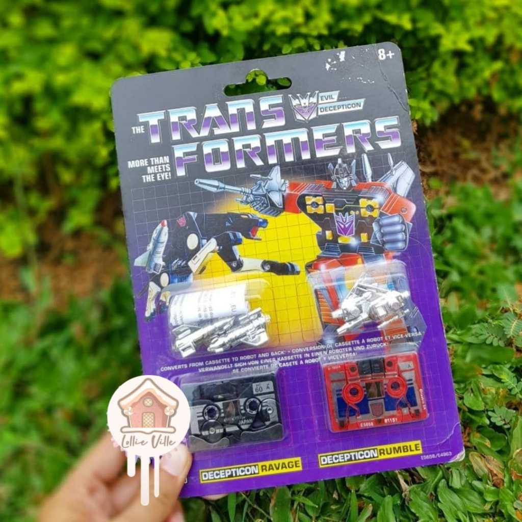 Transformers Decepticon Ravage Rumble Blister