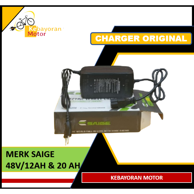 CHARGER SEPEDA LISTRIK ORIGINAL