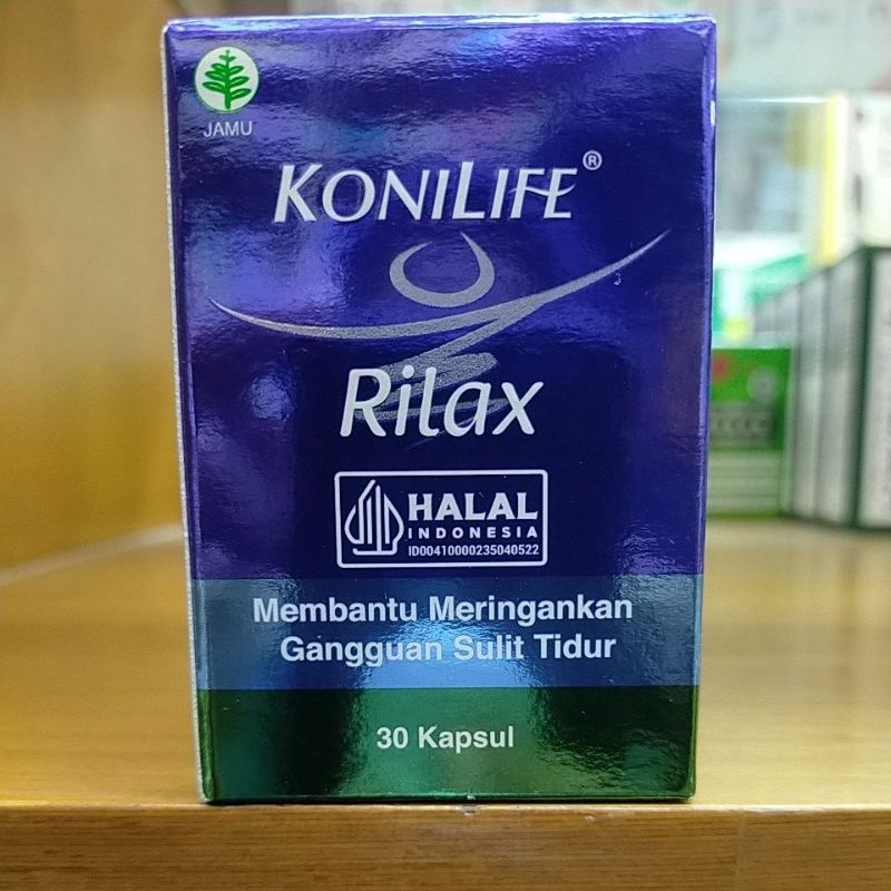 Konilife Rilax Membantu Meringankan gangguan Sulit Tidur