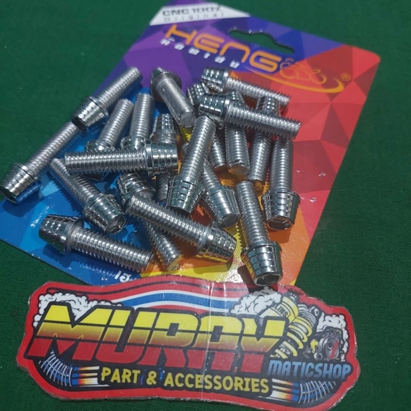 Baut kerucut 8x25 stainless heng