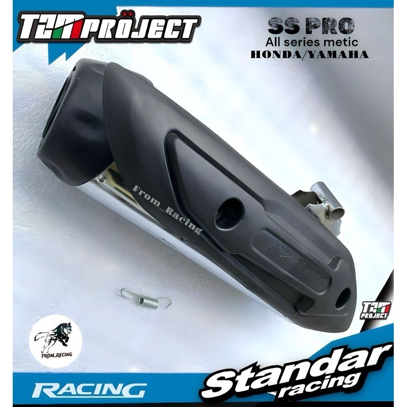 Knalpot TzM Project ss Pro,Mio GT mio j Mio soul Mio z universal Fino nmx