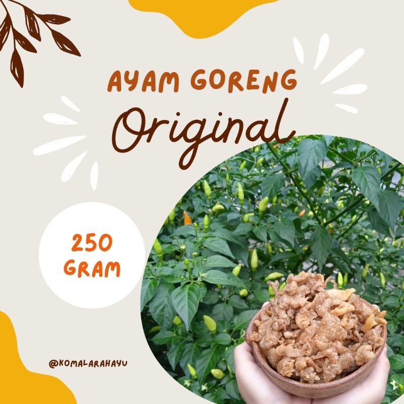 

KULIT GORENG AYAM 250 GRAM ORIGINAL TANPA BUMBU