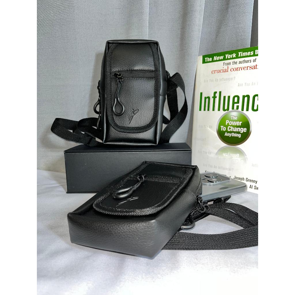 Dark Night Tap 02 Mini Sling Bag /Tas Paha / Tas Selempang Pria Wanita