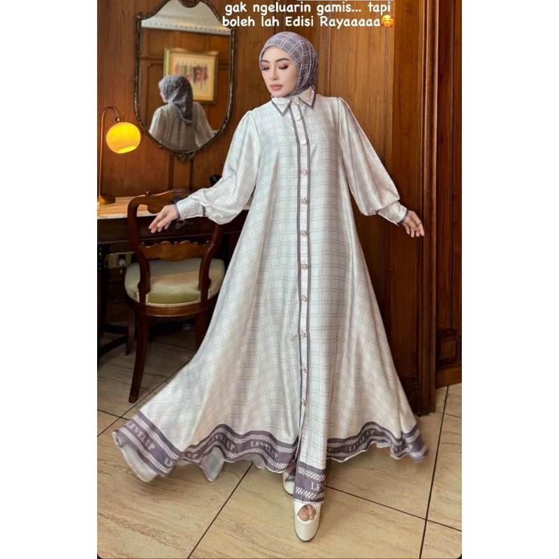 Gamis Set Hijab Level Up by. Shella Saukia