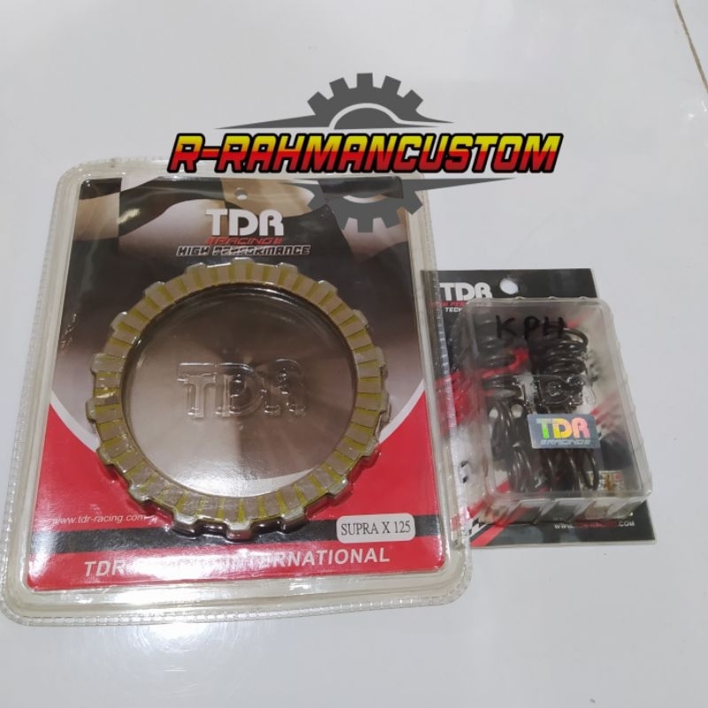 KAMPAS KOPLING KHARISMA KARISMA SUPRA X 125 SET PER KOPLING TDR RACING KAMPAS KOPLING TDR RACING KHA