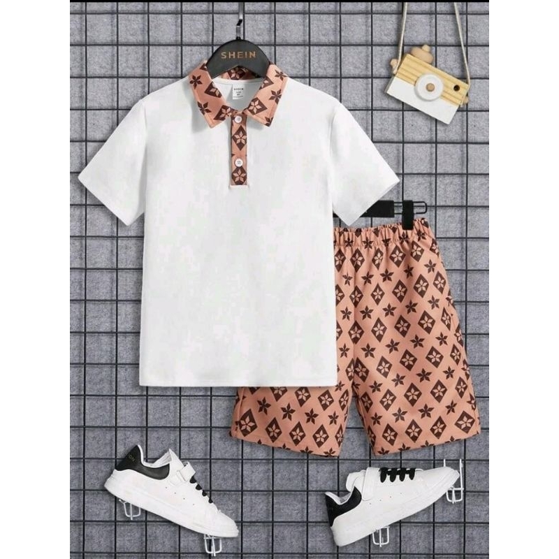 ORIGINAL SHEIN SETELAN ANAK LAKI-LAKI motif NEW