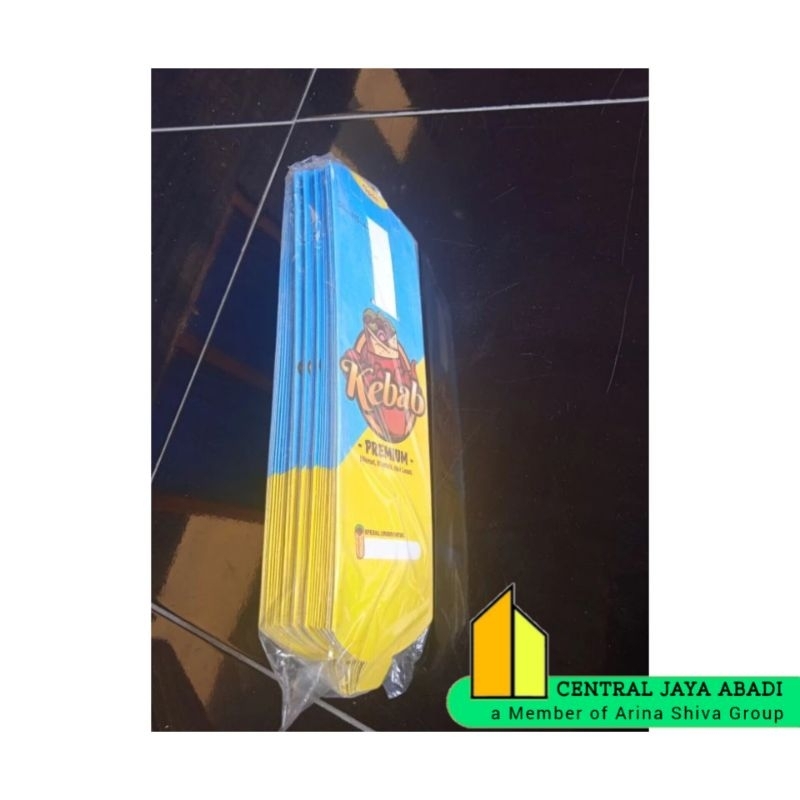 

150 LEMBAR KERTAS KEBAB TARIKAN UKURAN 25 × 10 CM HIGH QUALITY PRODUK TERBARU | KOTAK KEBAB KEKINIAN | DUS KEBAB VIRAL TIKTOK | KEMASAN KEBAB | BOX KEBAB 150 PCS MURAH | TOKO KEBAB OFFICIAL | CENTRAL JAYA ABADI | SHIVACORP 51446