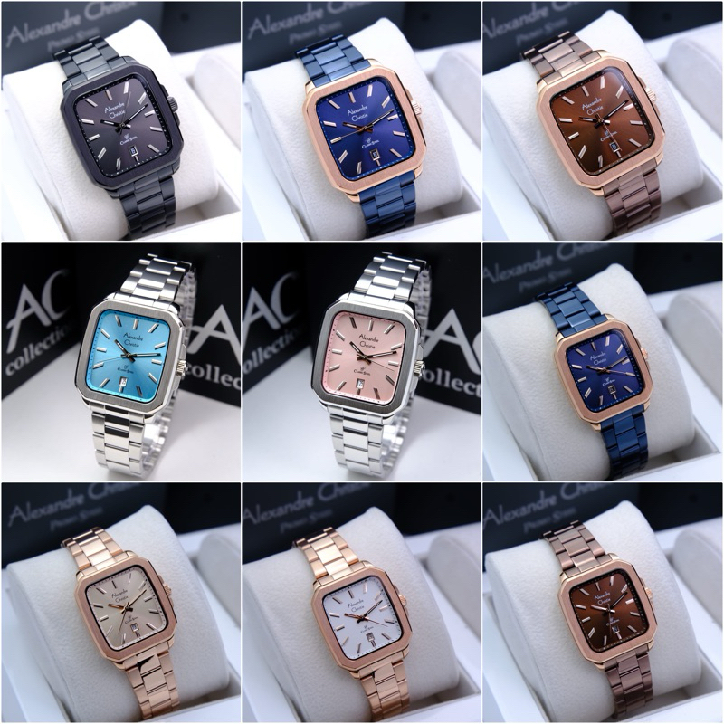 JAM TANGAN PRIA WANITA ALEXANDRE CHRISTIE AC8687 / AC 8687 ORIGINAL GARANSI RESMI 1 TAHUN