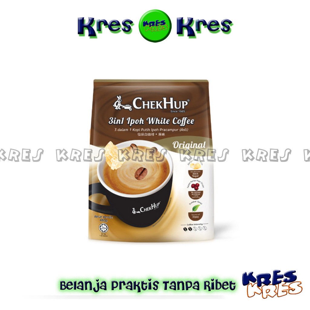 

KRES - CHEK HUP Ipoh White Coffee ORIGINAL Kopi ChekHup Halal