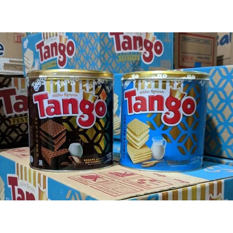 

Tango wafer chocolate kaleng 270gr