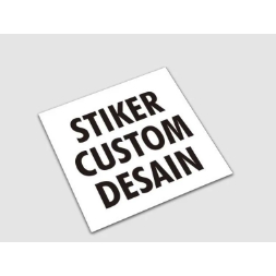 

CETAK STIKER CUSTOM UKURAN DESAIN