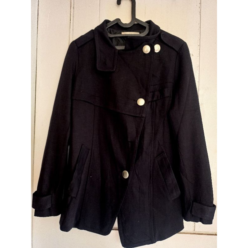 COAT BLAZER HITAM//PRELOVED//KOREAN STYLE//THRIFT
