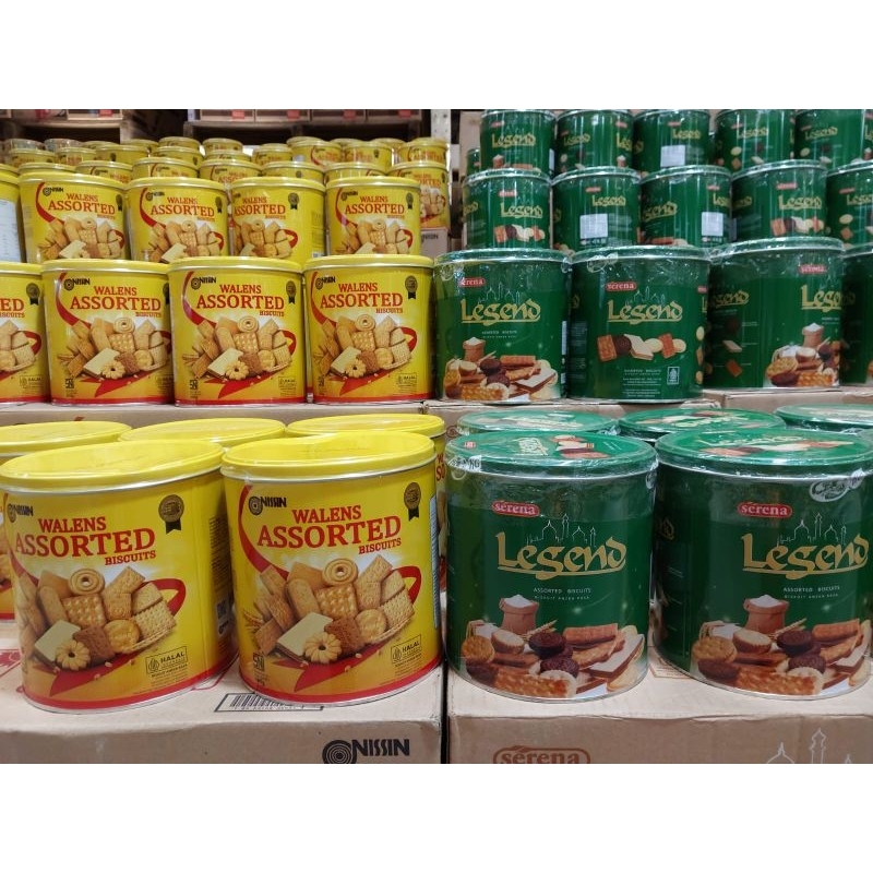 

Wallens Assorted dan Serena Biskuit Aneka Rasa 600g