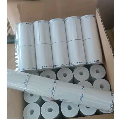 

RB6 100 Roll Kertas thermal EDC logo bca 57x40mm Termurah