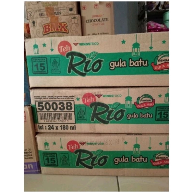 

TEH RIO GELAS 180 ml *LINK KHUSUS*