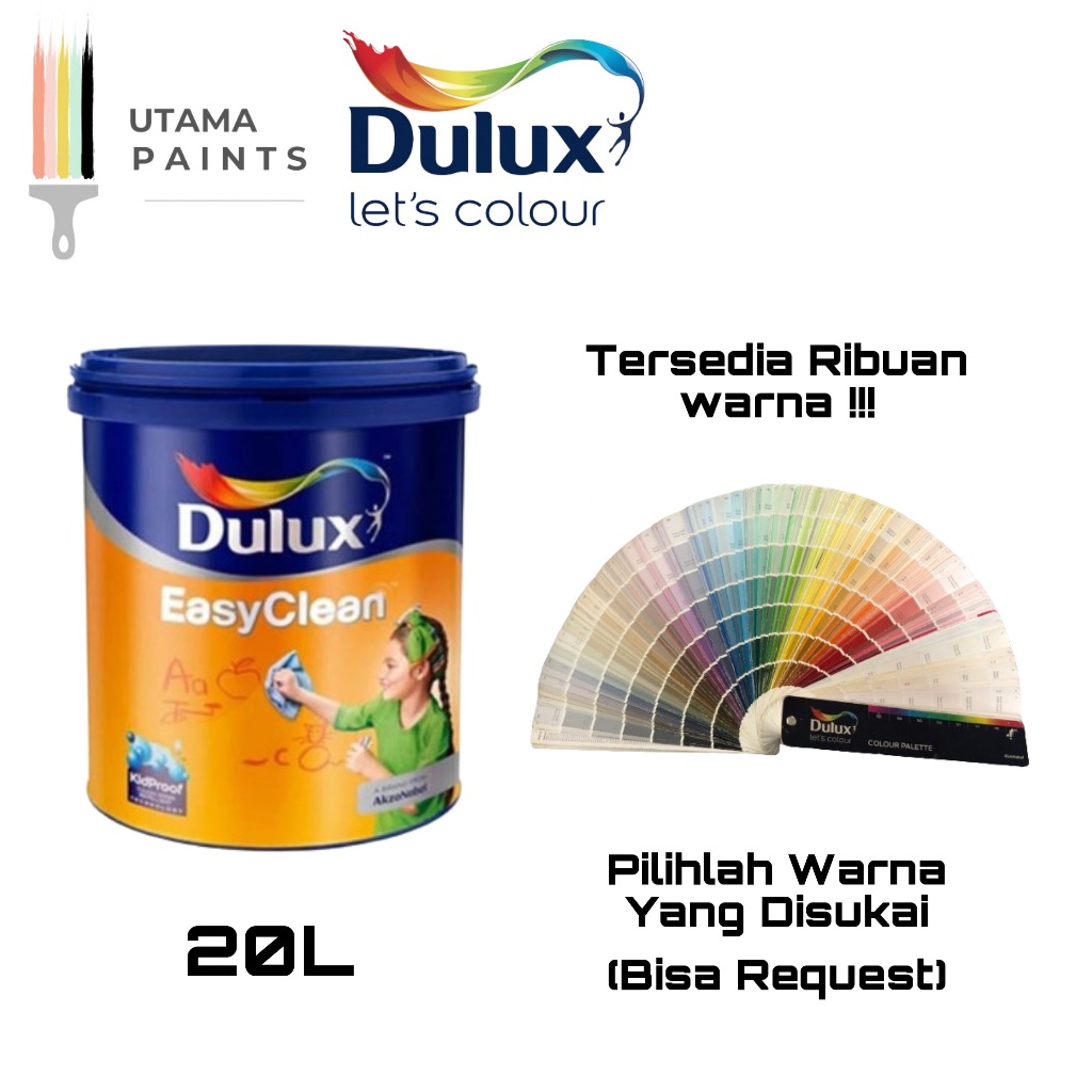 CAT TEMBOK INTERIOR DULUX EASY CLEAN 20L