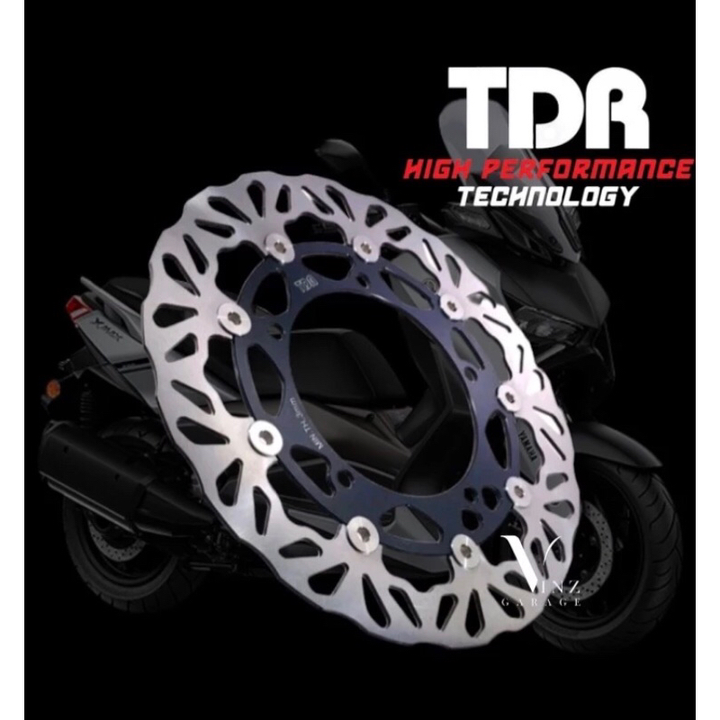 Piringan Cakram TDR Xmax Ukuran 300 Mm Xmax Old Xmax New // Original By TDR Racing