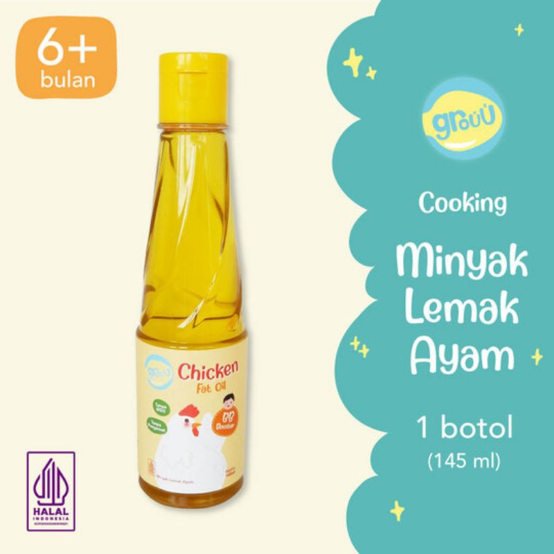

Grouu Chicken Fat Oil / Minyak Lemak Ayam (145ml)