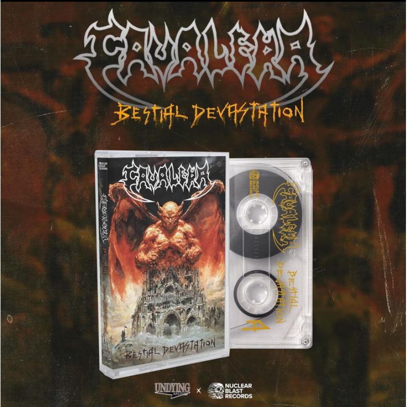 kaset cavalera - bestial desvation - sepultura