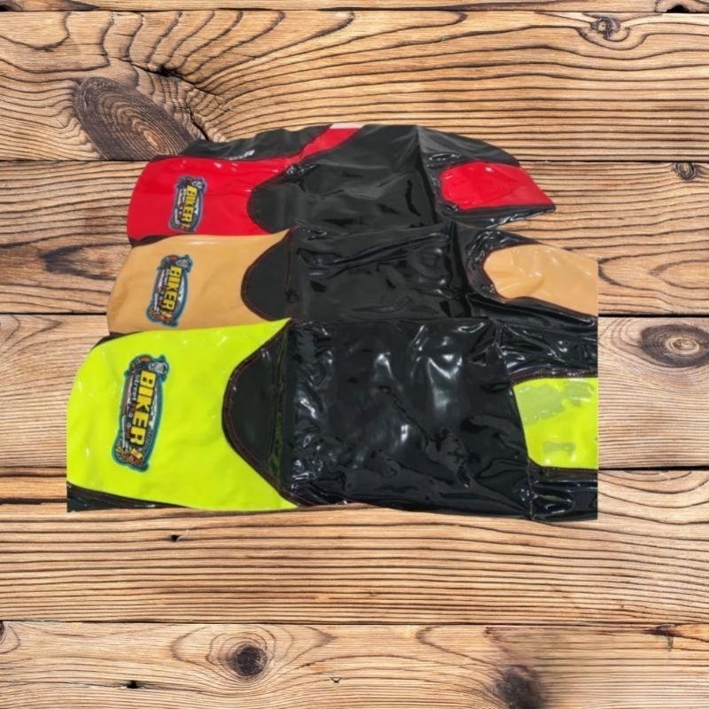 Kulit jok glossy biker jahit motif Thailand universal semua motor bebek matic mio soul mio sporty be