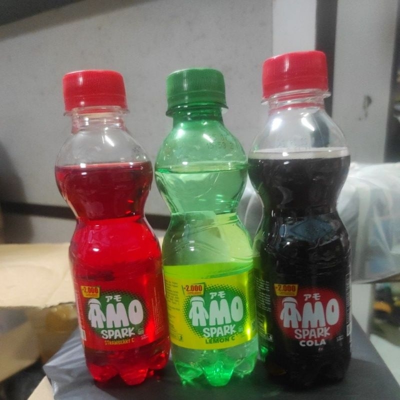 

Minuman Soda AMO Spark kemasan krat [24pcs]