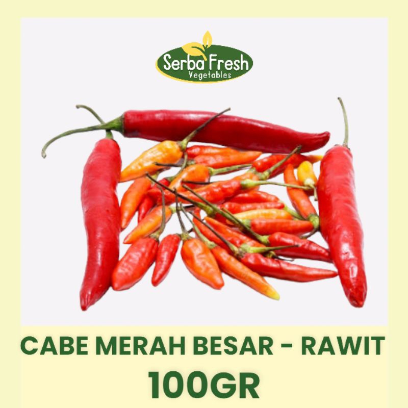 

CABE MERAH BESAR & RAWIT | 100GR | SERBA FRESH