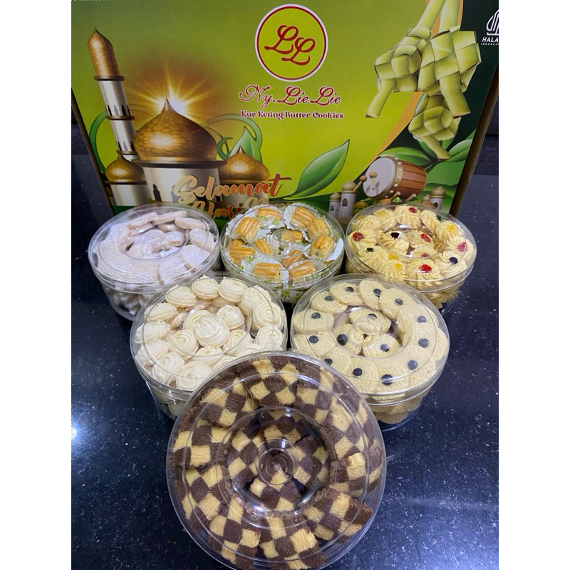 

paket kue lebaran ekonomis ny.lielie / paket kue kering