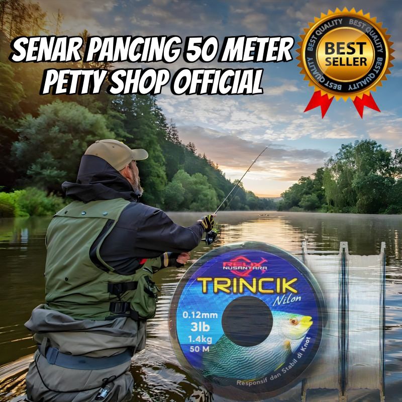 [TRINCIK] - SENAR PANCING PANJANG 50 METER