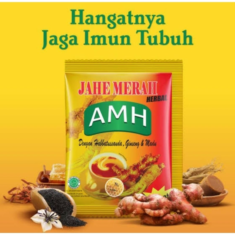 

AMH Jahe Merah minuman herbal instant 10s/23g