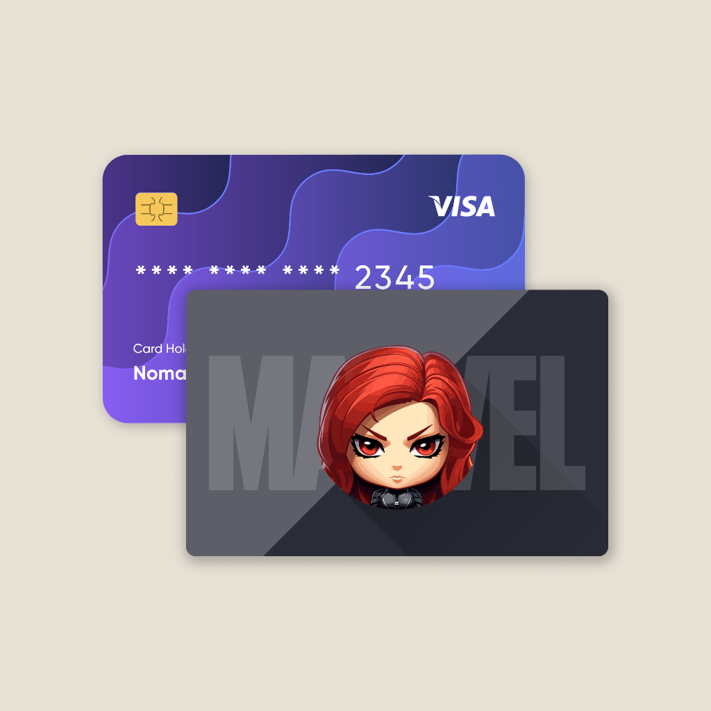 

Sticker Kartu Emoney & Etoll - Marvel Black Widow