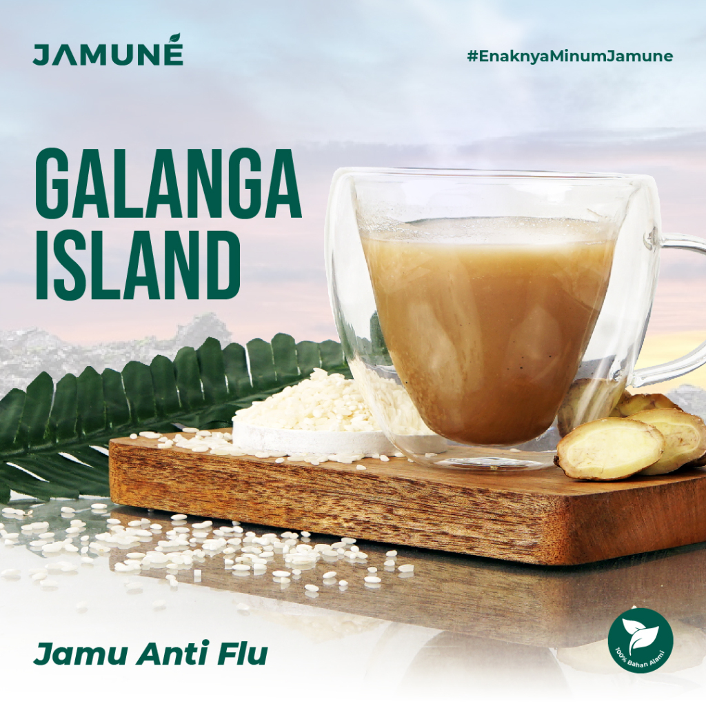 

Jamu Beras Kencur Murni Siap Minum Galanga Island by Jamune