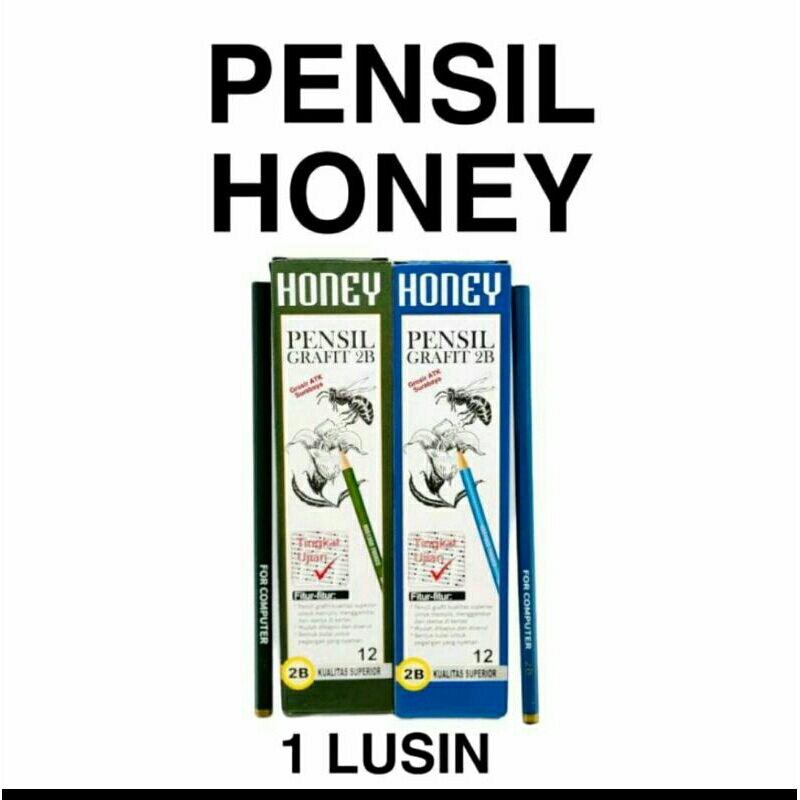 

Pensil 2B Honey 12Pcs