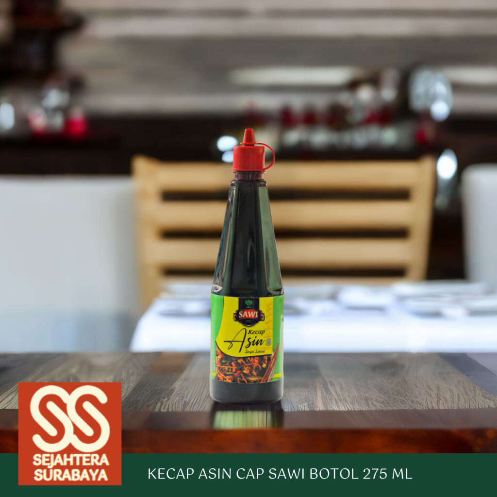 

Kecap Asin Sawi 275 ml || Tradisional Sejak 1935