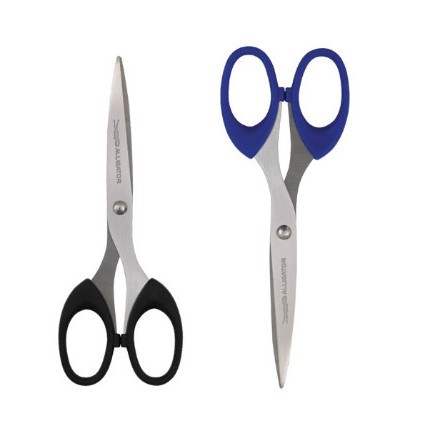 

Alligator Small Scissors Black And Blue Grip