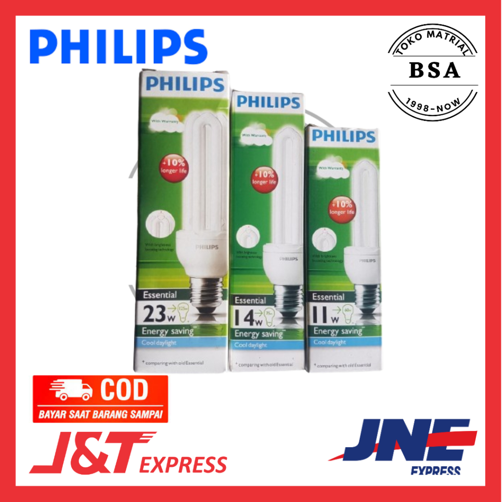 LAMPU PHILIPS MURAH | LAMPU PHILIPS ESSENTIAL