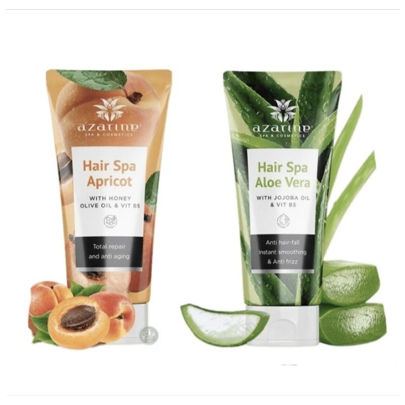 Azarine hair spa aloe vera - apricot 200gr