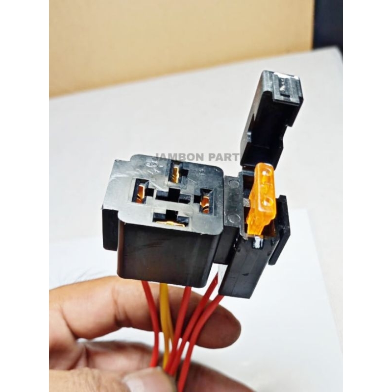 Soket Rumah Relay 5/4 Kaki Gandeng Soket Sekring Tunggal Besar