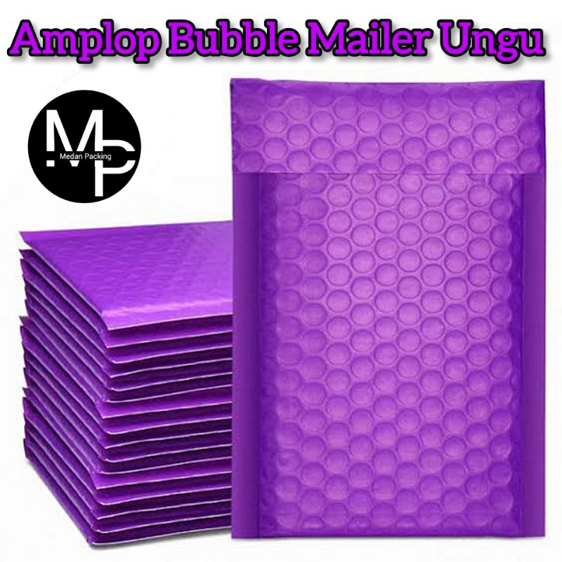 

Amplop Bubble Mailer Ungu