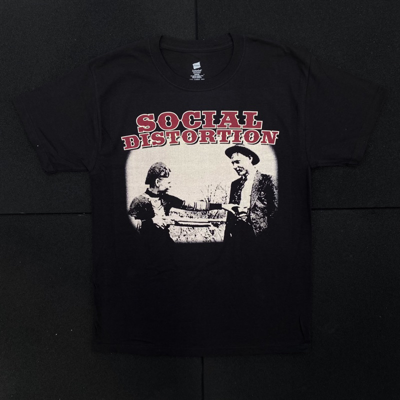 Tshirt Band Pria Wanita Social Distortion - Spring 2011 Tour Original Official