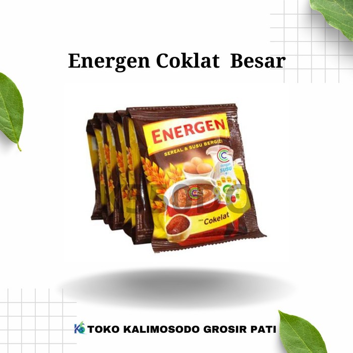 

Energen Kemasan Besar - Harga per renceng isi 10