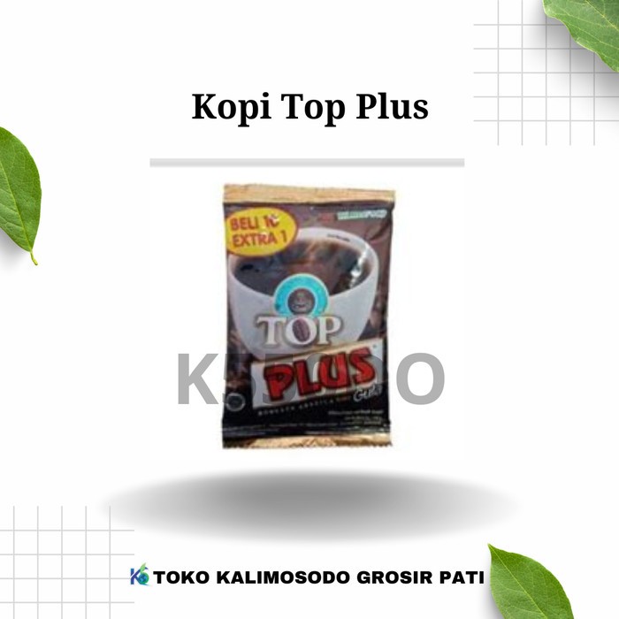 

Top Kopi Top Plus (1 Renceng isi 10) - Harga per renceng