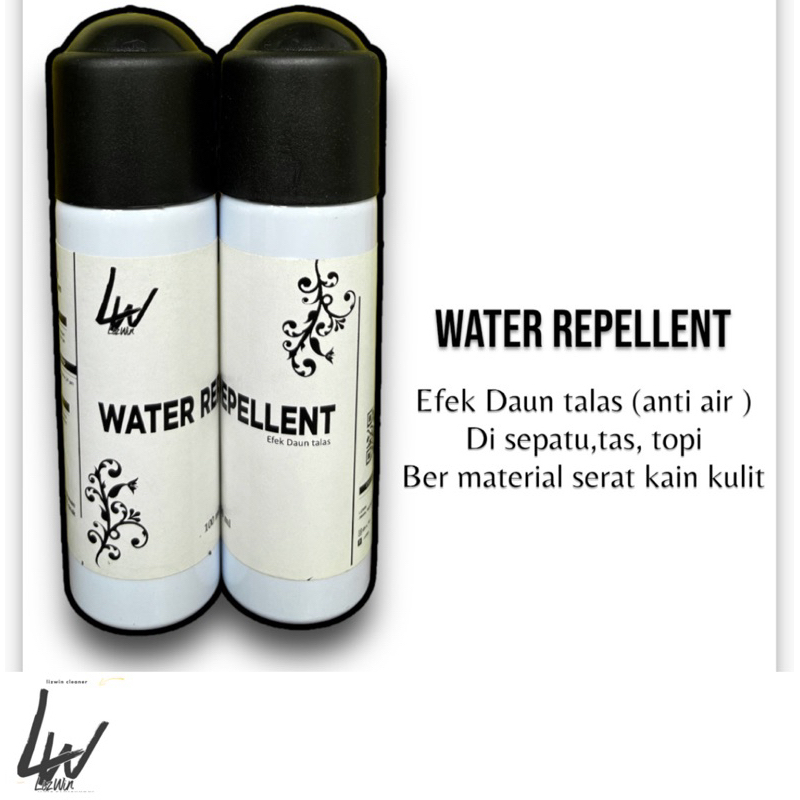 Water repellent lizwin 100Ml /efek daun talas sepatu,tas,topi
