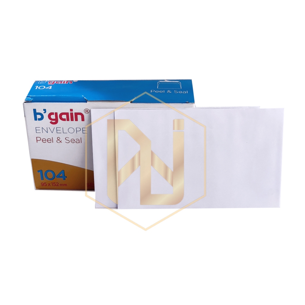 

Amplop Bgain 104 (95x152mm)